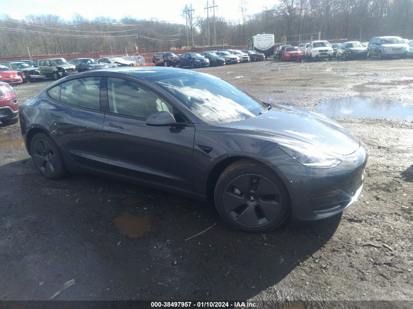 2023 TESLA MODEL 3 REAR-WHEEL DRIVE - 5YJ3E1EA2PF640910