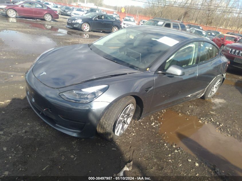 2023 TESLA MODEL 3 REAR-WHEEL DRIVE - 5YJ3E1EA2PF640910