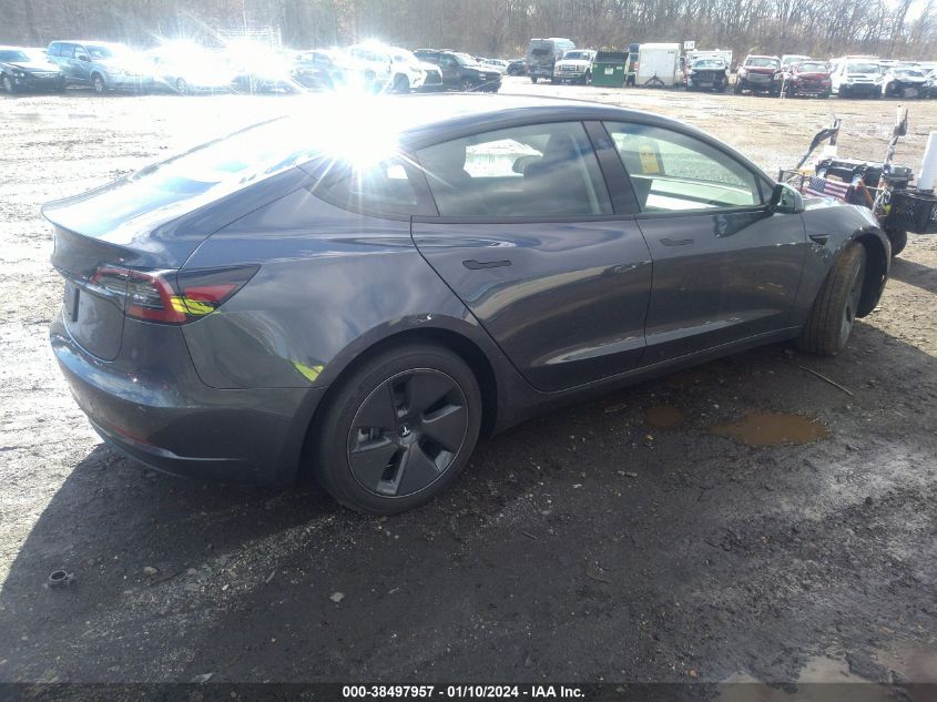 2023 TESLA MODEL 3 REAR-WHEEL DRIVE - 5YJ3E1EA2PF640910