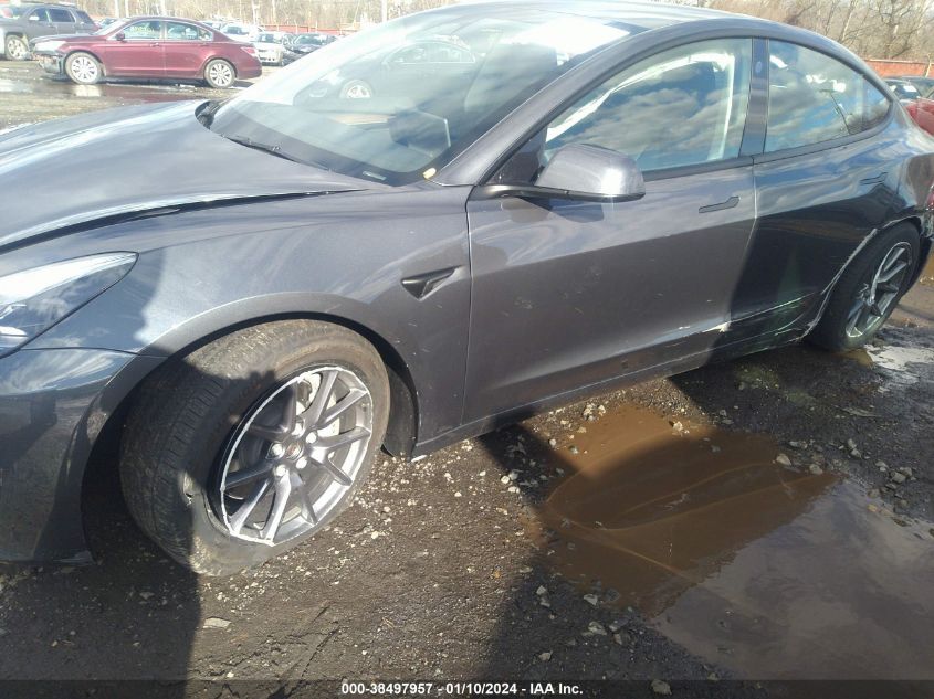 2023 TESLA MODEL 3 REAR-WHEEL DRIVE - 5YJ3E1EA2PF640910