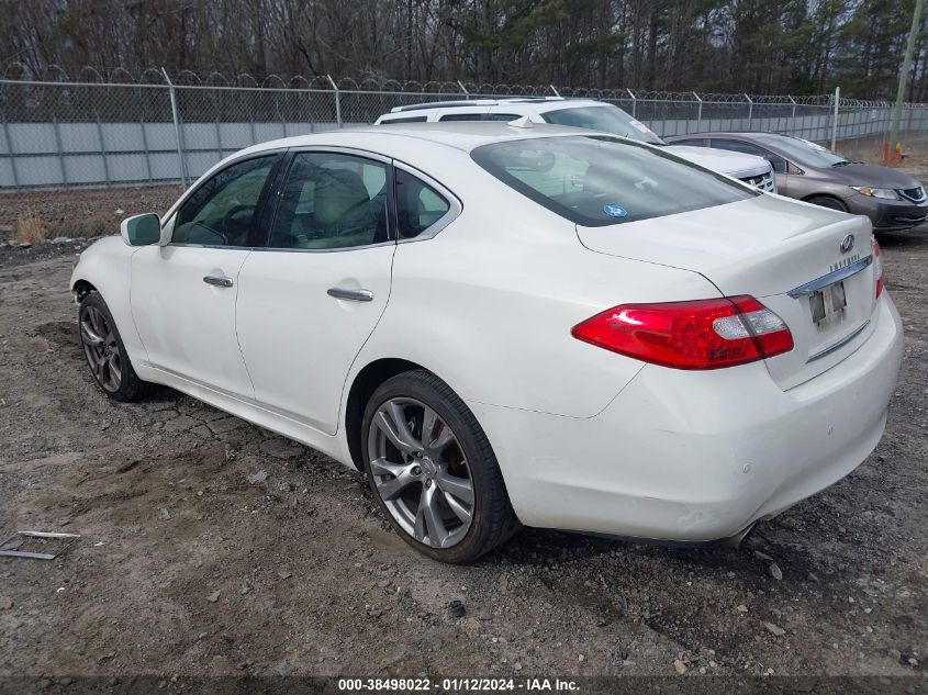 2013 INFINITI M37X - JN1BY1AR1DM604940