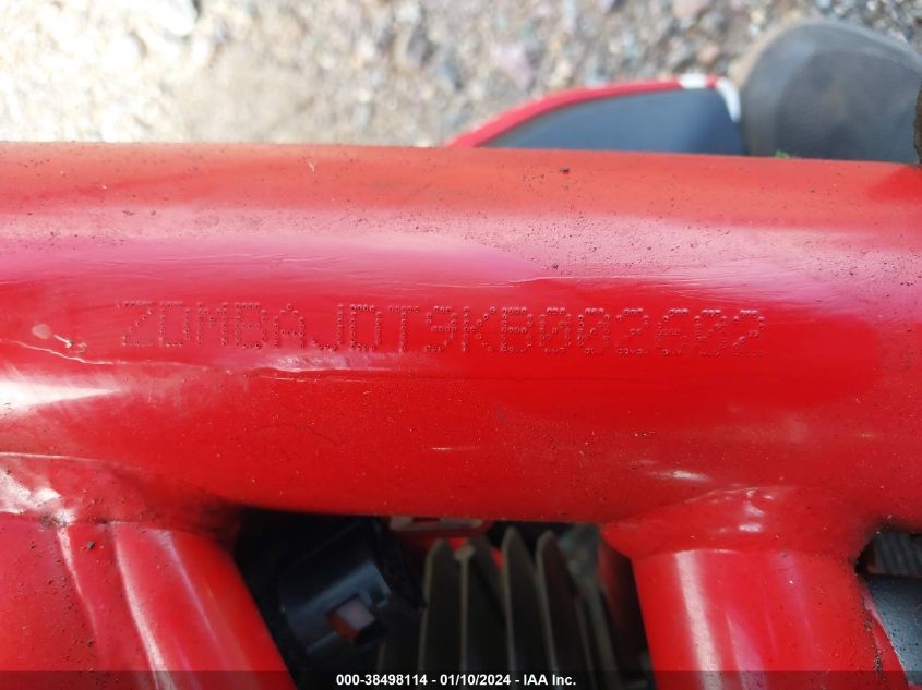 2019 DUCATI HYPERMOTARD 950/950 SP - ZDMBAJDT9KB002602