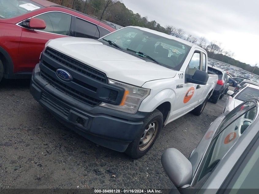 VIN 1FTEX1C57JKC73117 2018 FORD F-150 XL