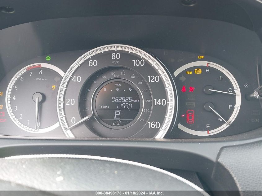 2015 HONDA ACCORD EX-L V-6 - 1HGCR3F81FA020571