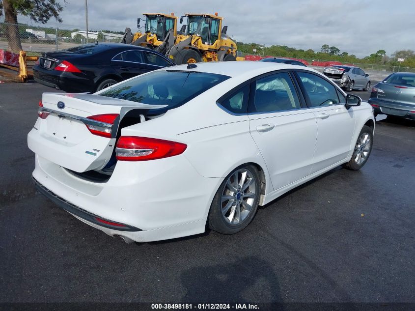 2017 FORD FUSION SE - 3FA6P0HD7HR121932