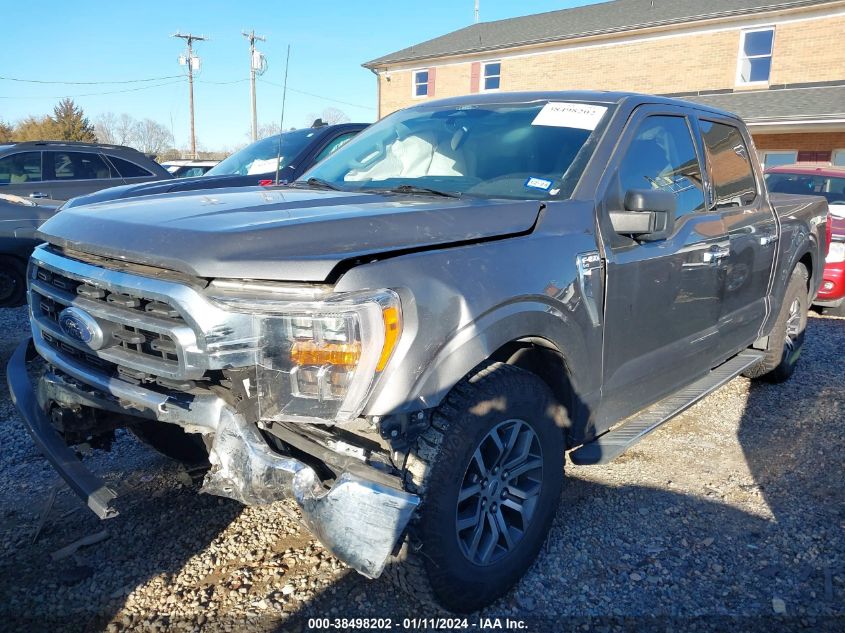 2022 FORD F-150 XLT - 1FTEW1C58NKE63565