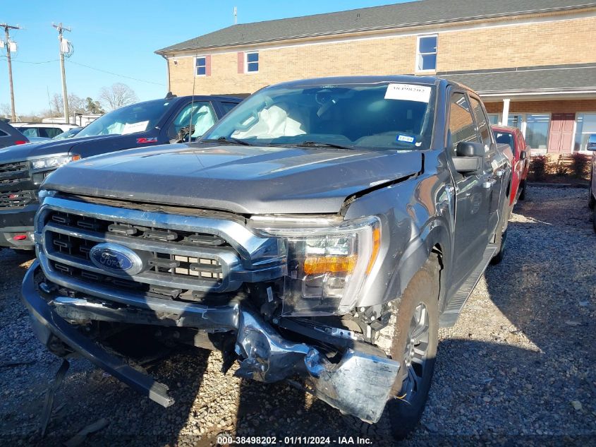 2022 FORD F-150 XLT - 1FTEW1C58NKE63565