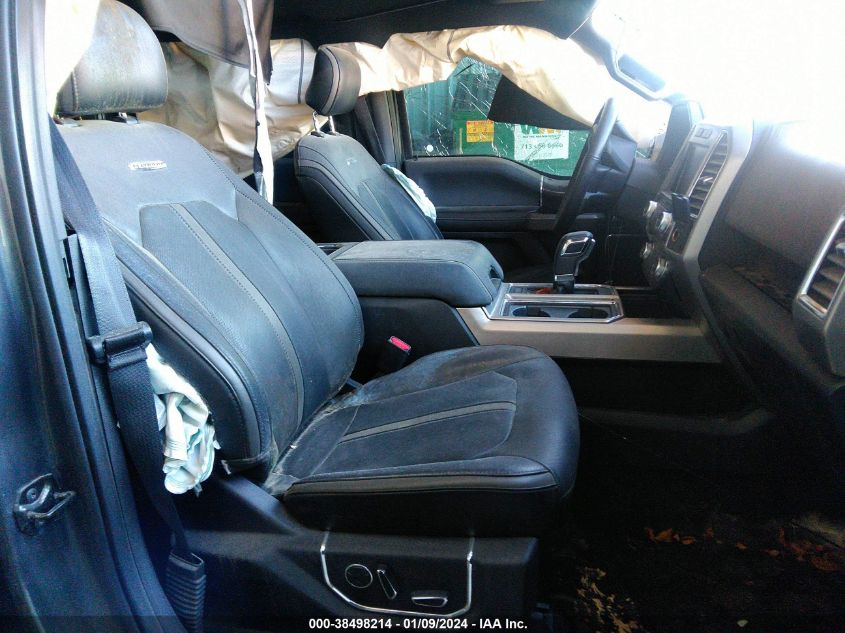 2015 FORD F-150 PLATINUM - 1FTEW1EG5FFA99484