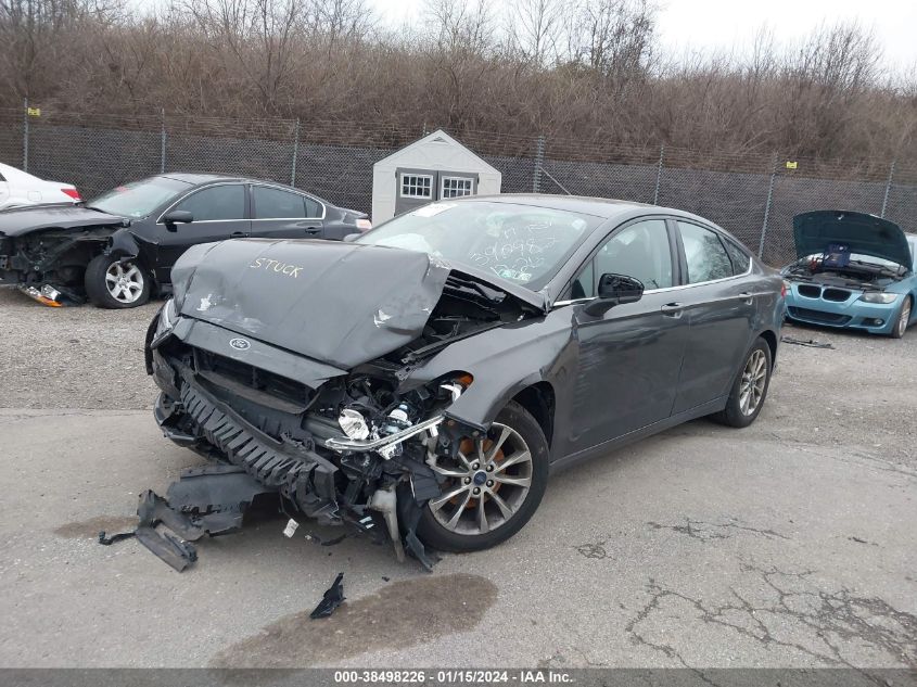 2017 FORD FUSION SE - 3FA6P0HD7HR390982