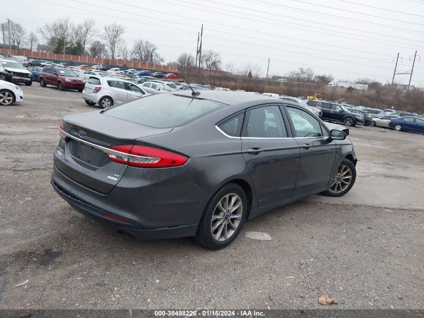 2017 FORD FUSION SE - 3FA6P0HD7HR390982