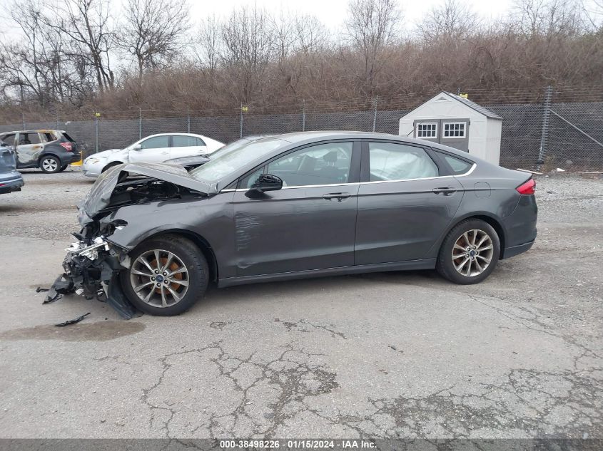 2017 FORD FUSION SE - 3FA6P0HD7HR390982