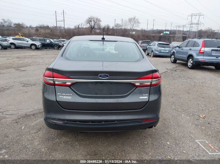 2017 FORD FUSION SE - 3FA6P0HD7HR390982