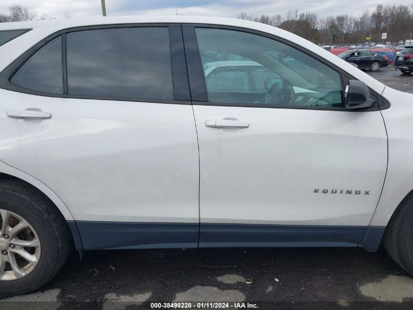 2019 CHEVROLET EQUINOX LS - 3GNAXSEV1KL231891