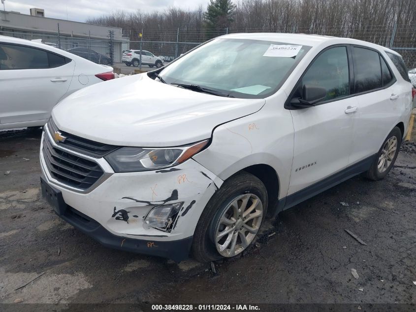 2019 CHEVROLET EQUINOX LS - 3GNAXSEV1KL231891