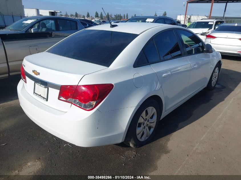 2014 CHEVROLET CRUZE LS AUTO - 1G1PA5SG6E7289296