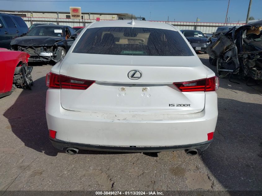 2016 LEXUS IS 200T - JTHBA1D25G5029867