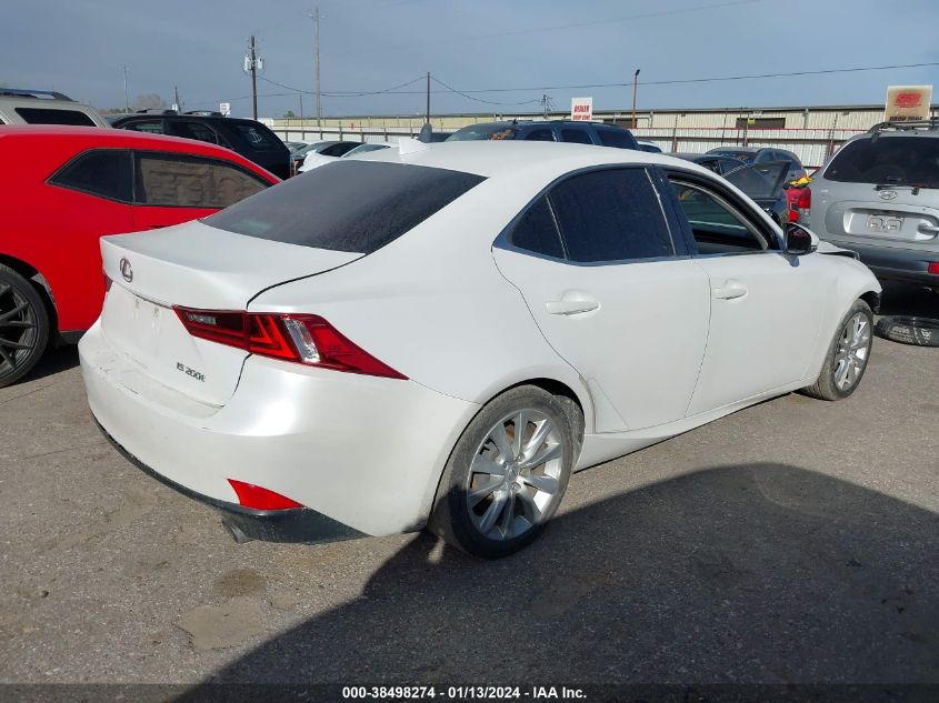 2016 LEXUS IS 200T - JTHBA1D25G5029867