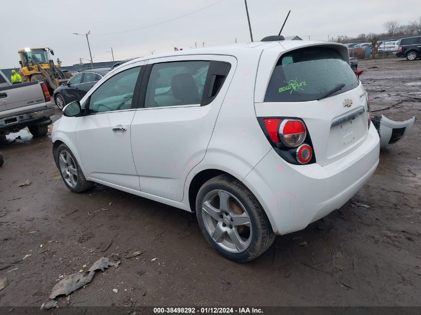 2015 CHEVROLET SONIC LTZ - 1G1JE6SB6F4186192