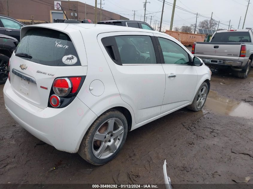 2015 CHEVROLET SONIC LTZ - 1G1JE6SB6F4186192