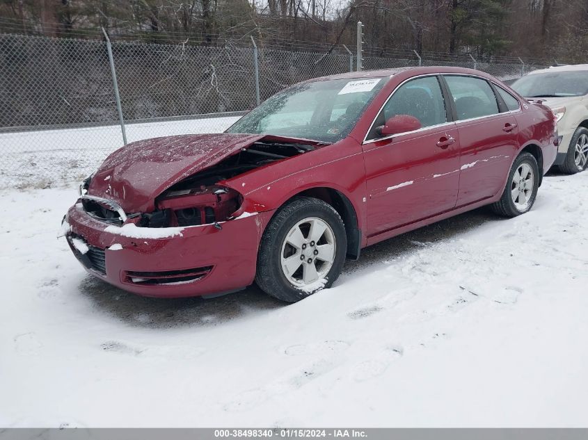 2G1WT58K281286673 | 2008 CHEVROLET IMPALA