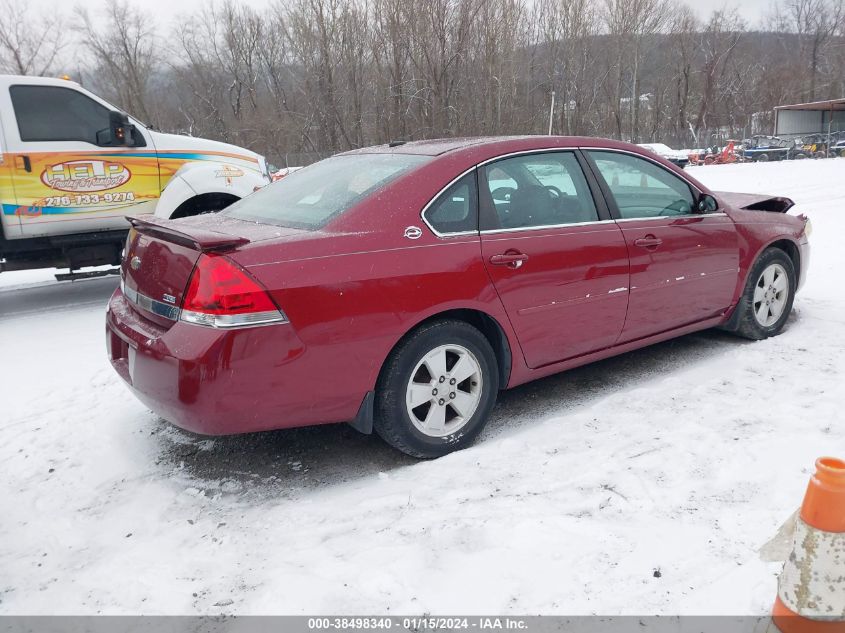 2G1WT58K281286673 | 2008 CHEVROLET IMPALA