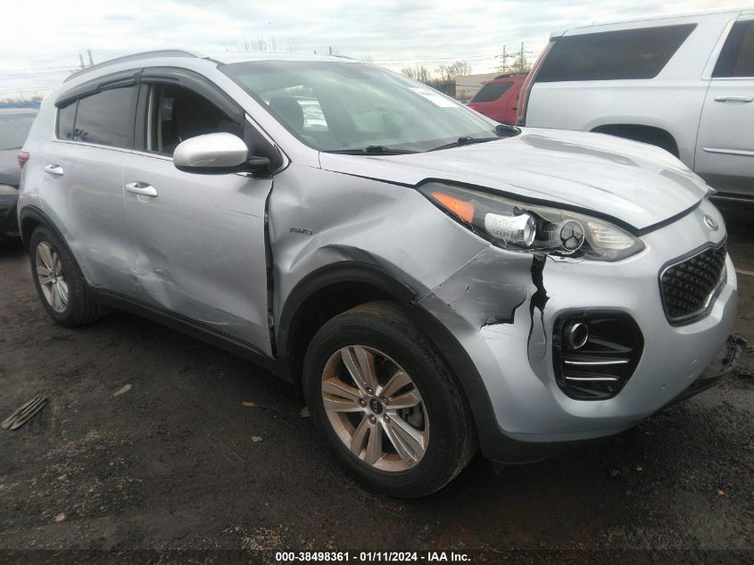 2018 KIA SPORTAGE LX - KNDPMCAC7J7446443