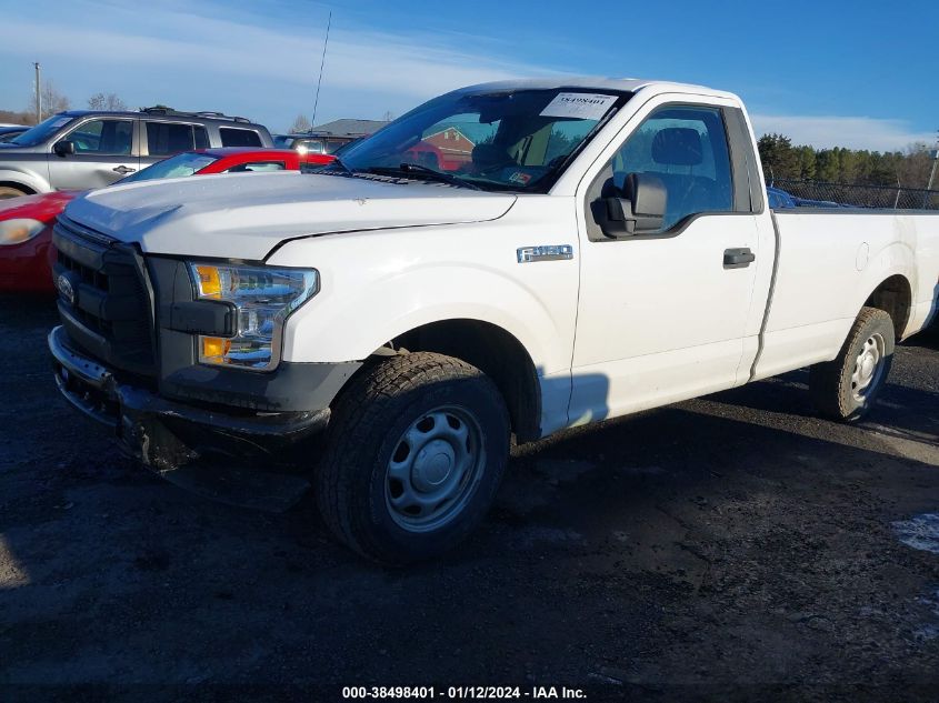 2016 FORD F-150 - 1FTMF1CF9GKF76884