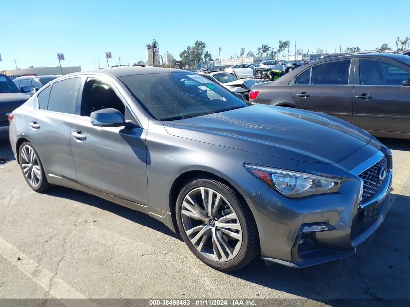 2022 INFINITI Q50 SENSORY JN1EV7CP1NM311271