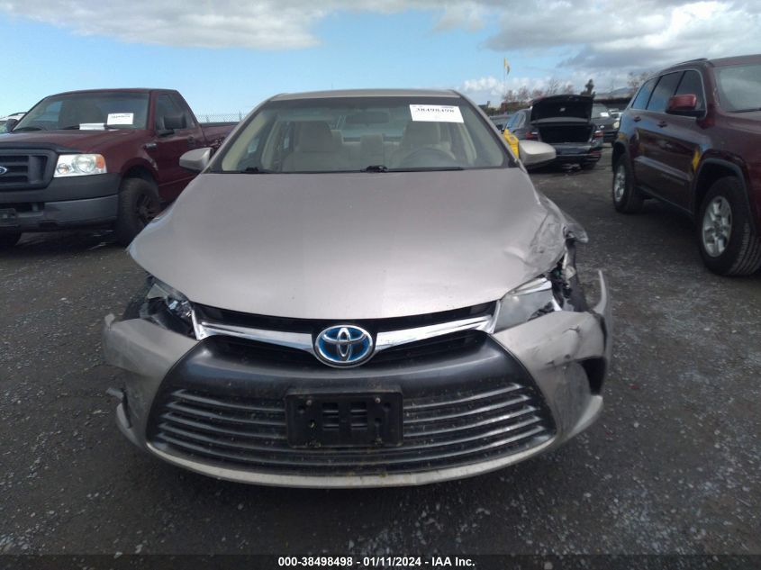2016 TOYOTA CAMRY HYBRID LE - 4T1BD1FK6GU177971