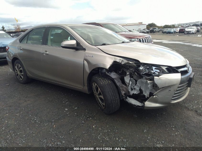 2016 TOYOTA CAMRY HYBRID LE - 4T1BD1FK6GU177971