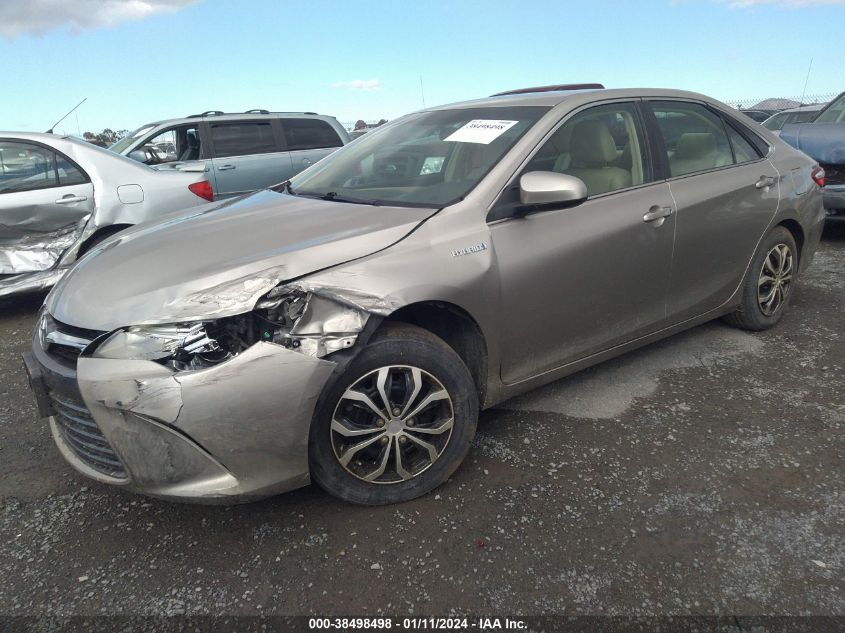 2016 TOYOTA CAMRY HYBRID LE - 4T1BD1FK6GU177971