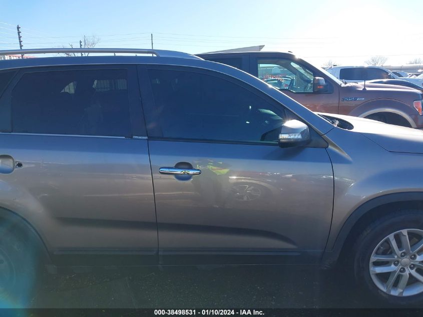 2014 KIA SORENTO LX - 5XYKT3A6XEG464743