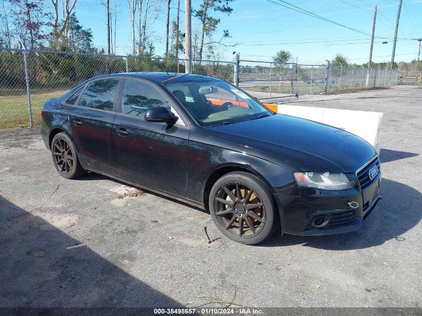 WAUJF78K99N052886 | 2009 AUDI A4