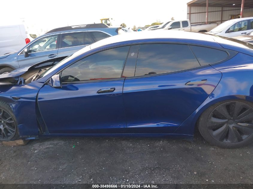 2022 TESLA MODEL S - 5YJSA1E53NF475960