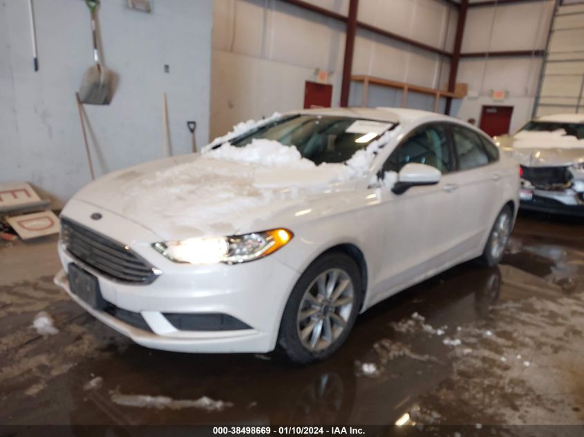 2017 FORD FUSION SE - 3FA6P0HD5HR264426