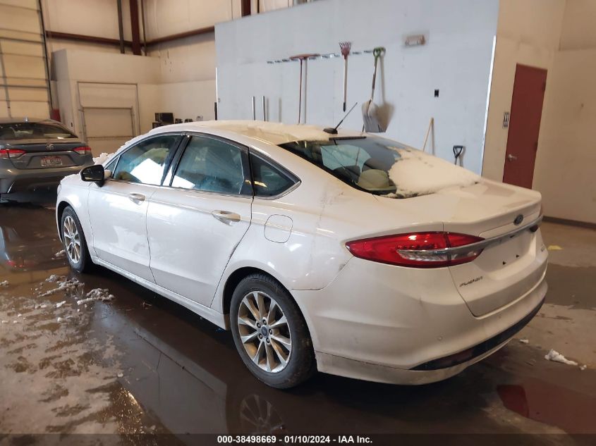 2017 FORD FUSION SE - 3FA6P0HD5HR264426