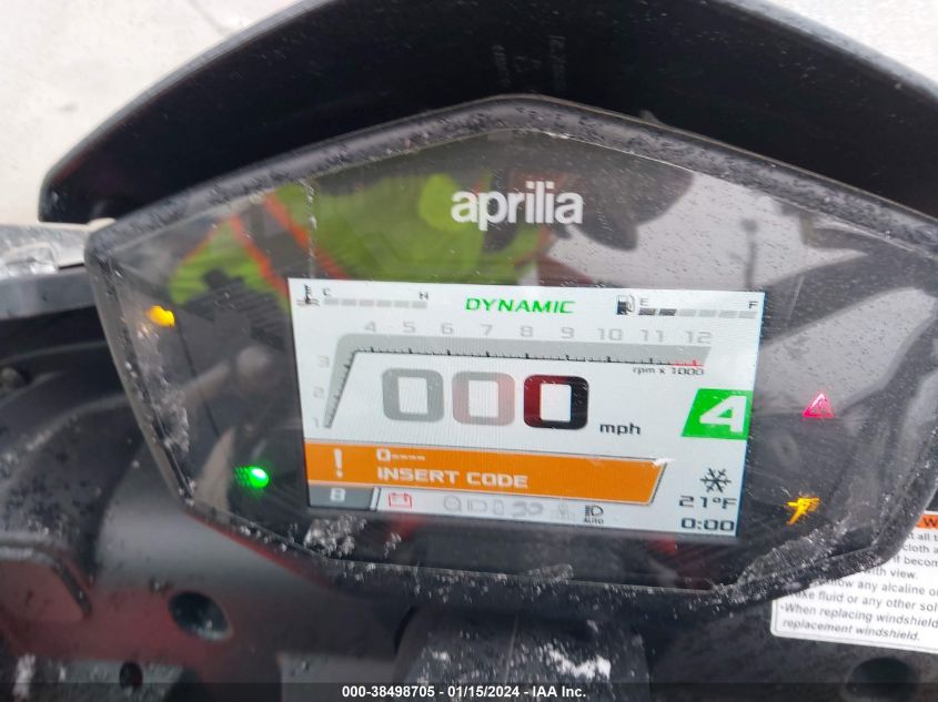 2022 APRILIA TUONO 660 ZD4KSUL03NS000144