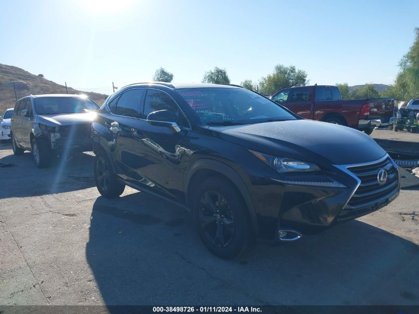 2017 LEXUS NX 200T - JTJYARBZ9H2056192