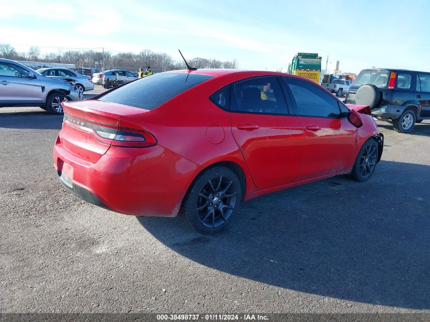 2016 DODGE DART SE - 1C3CDFAA5GD681002