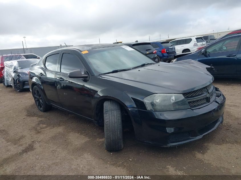 2014 DODGE AVENGER SE - 1C3CDZAB0EN138416