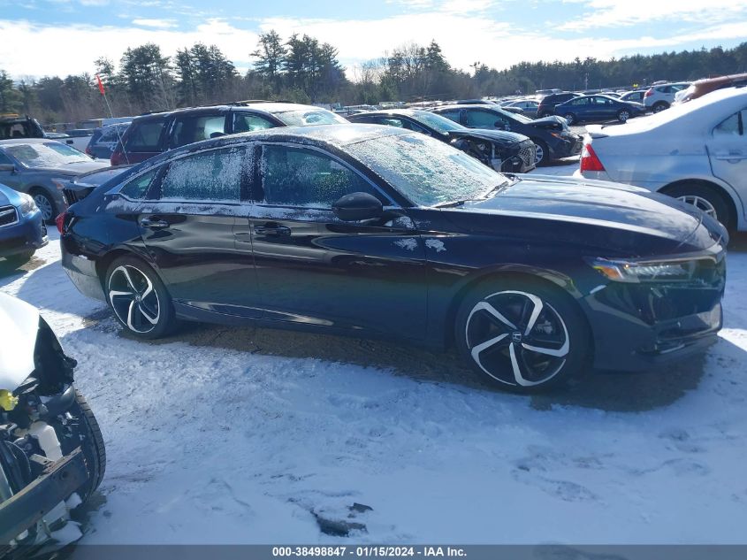 2022 HONDA ACCORD SPORT SE - 1HGCV1F41NA068521
