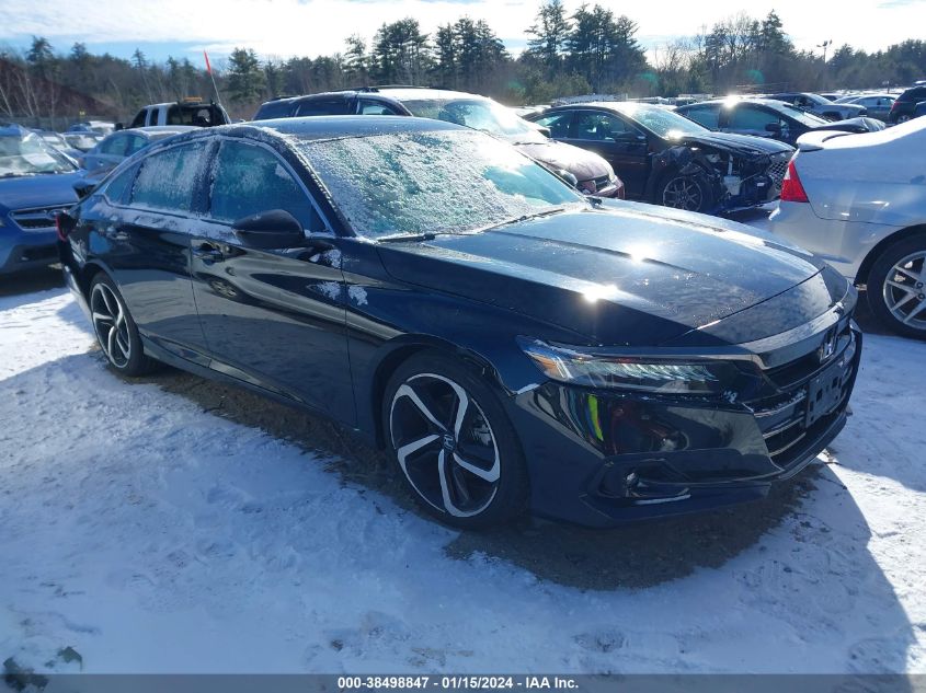 2022 HONDA ACCORD SPORT SE - 1HGCV1F41NA068521