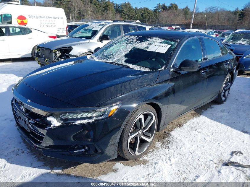 2022 HONDA ACCORD SPORT SE - 1HGCV1F41NA068521