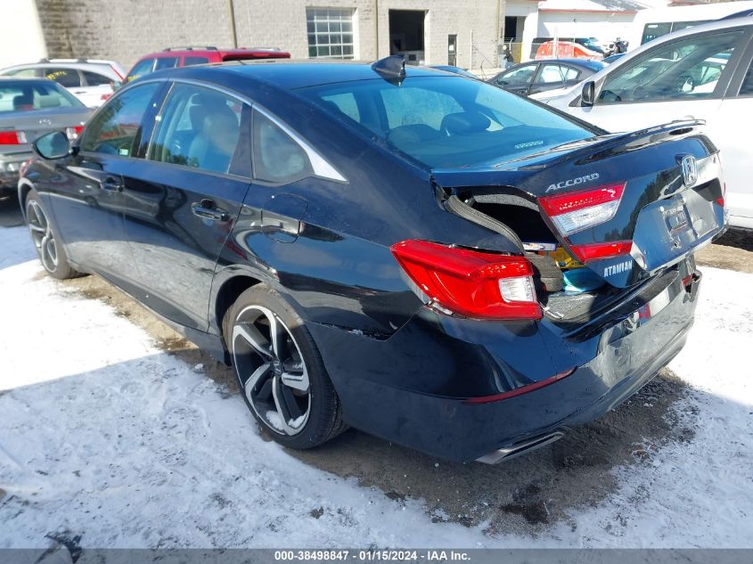 2022 HONDA ACCORD SPORT SE - 1HGCV1F41NA068521