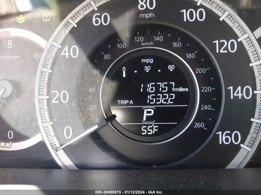 2014 HONDA ACCORD EX - 1HGCR2F71EA042280