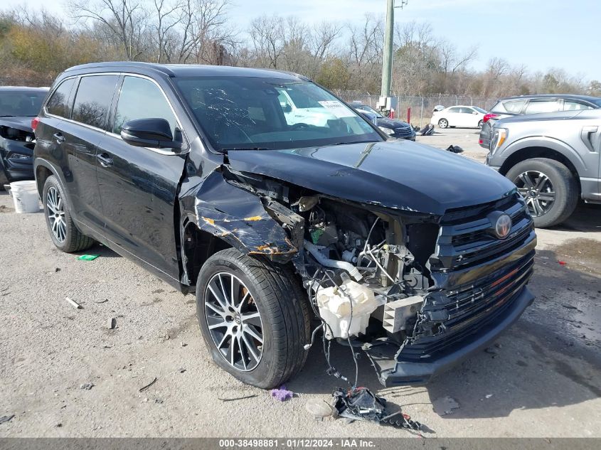 2017 TOYOTA HIGHLANDER SE - 5TDKZRFH4HS217253