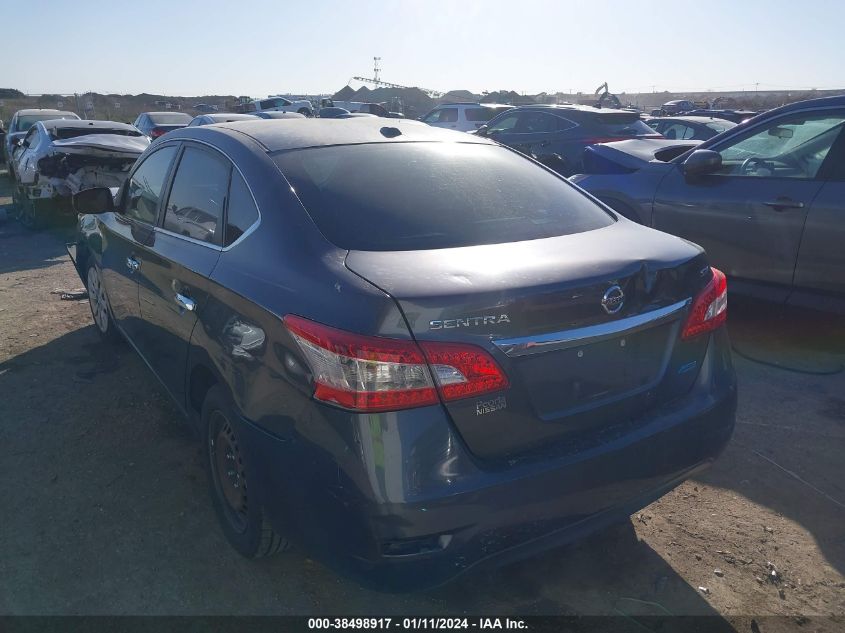 2014 NISSAN SENTRA S/SV/SR/SL - 3N1AB7AP8EY328625