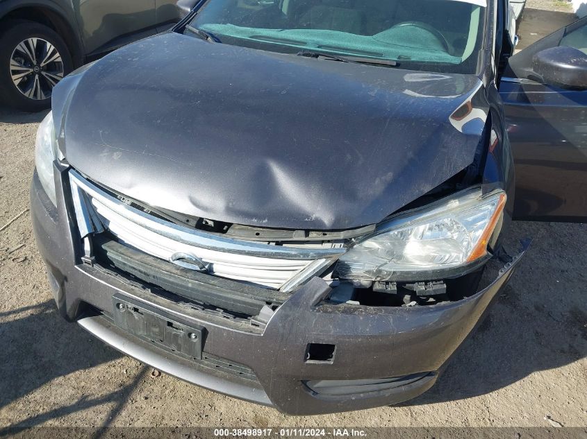 2014 NISSAN SENTRA S/SV/SR/SL - 3N1AB7AP8EY328625