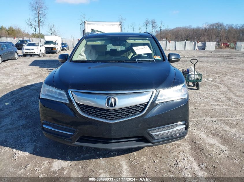 2015 ACURA MDX TECHNOLOGY PACKAGE - 5FRYD4H46FB021773