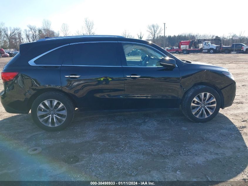 2015 ACURA MDX TECHNOLOGY PACKAGE - 5FRYD4H46FB021773